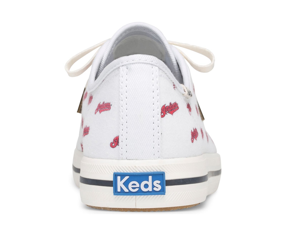 Keds Womens Sneakers White/Red - Kickstart MLB® - 328XZTUNM